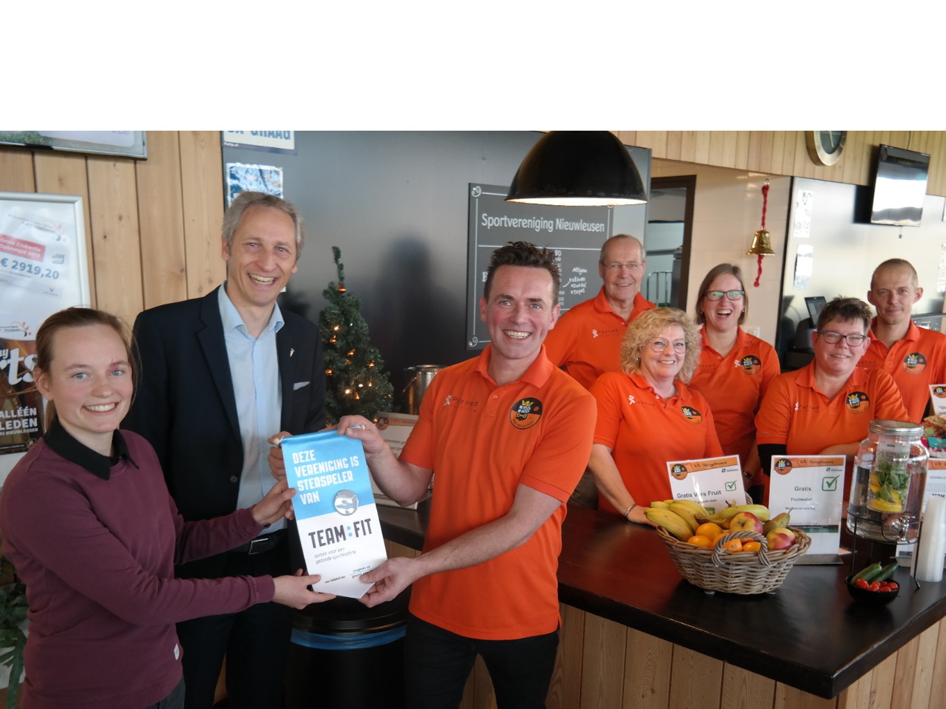 S.V. Nieuwleusen heeft vanaf nu een ‘gezond clubhuis’