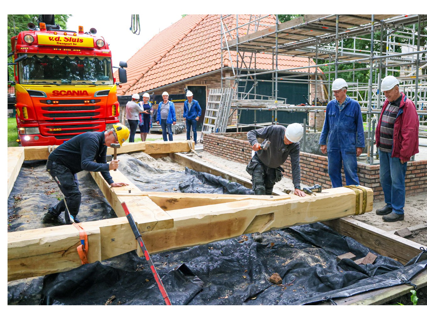 Nieuwbouw Museum Palthehof Nieuwleusen bereikt hoogste punt