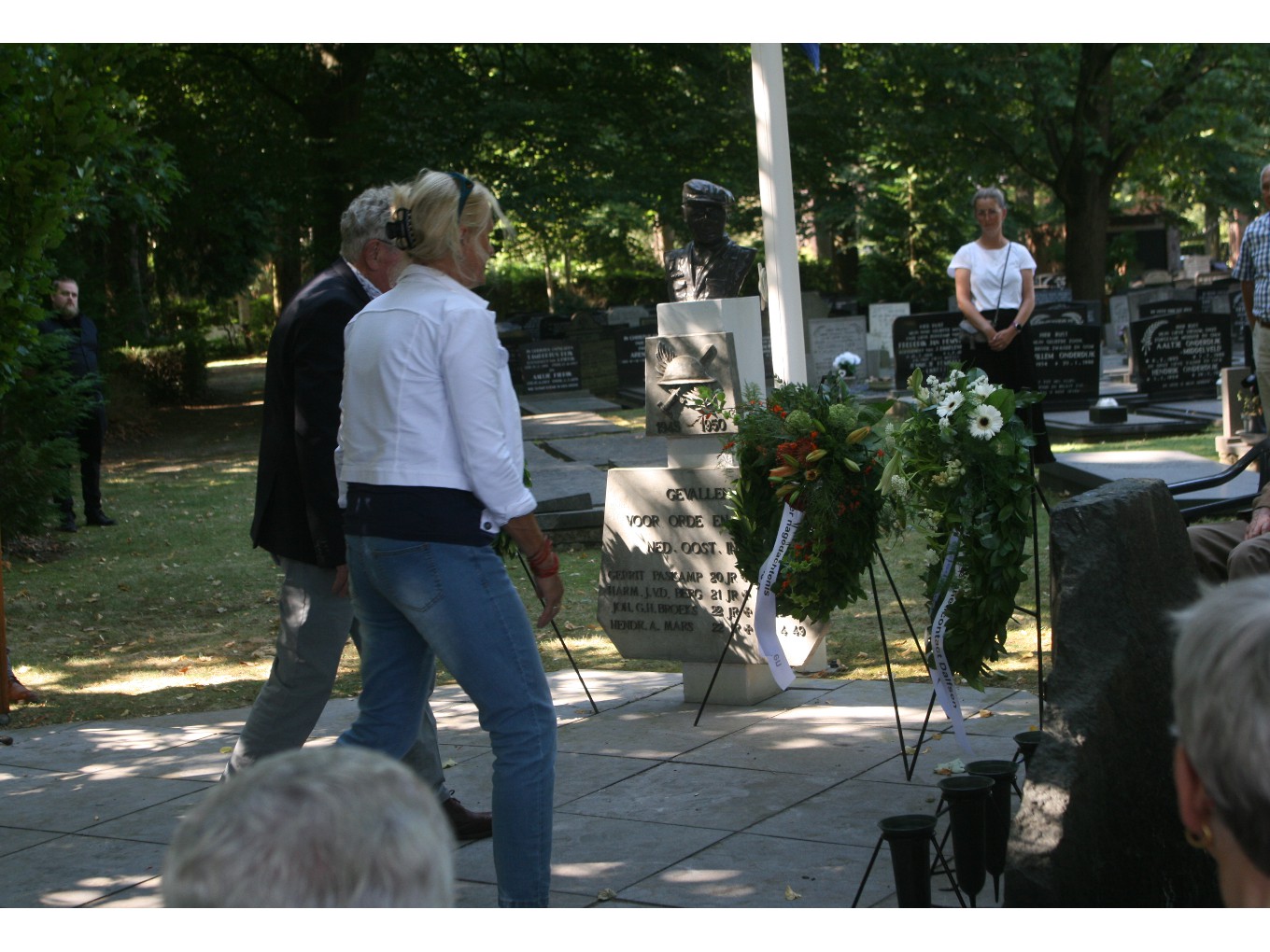 Herdenking in Dalfsen van gevallenen in Oost-Indië