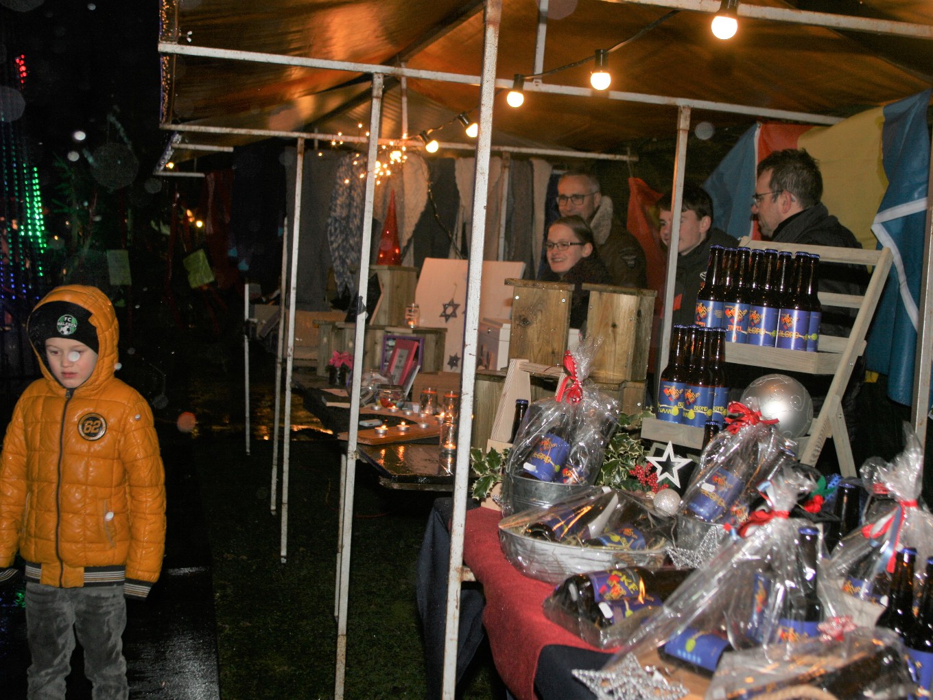 Kerst rondum de Kaerke geslaagd ondanks regen