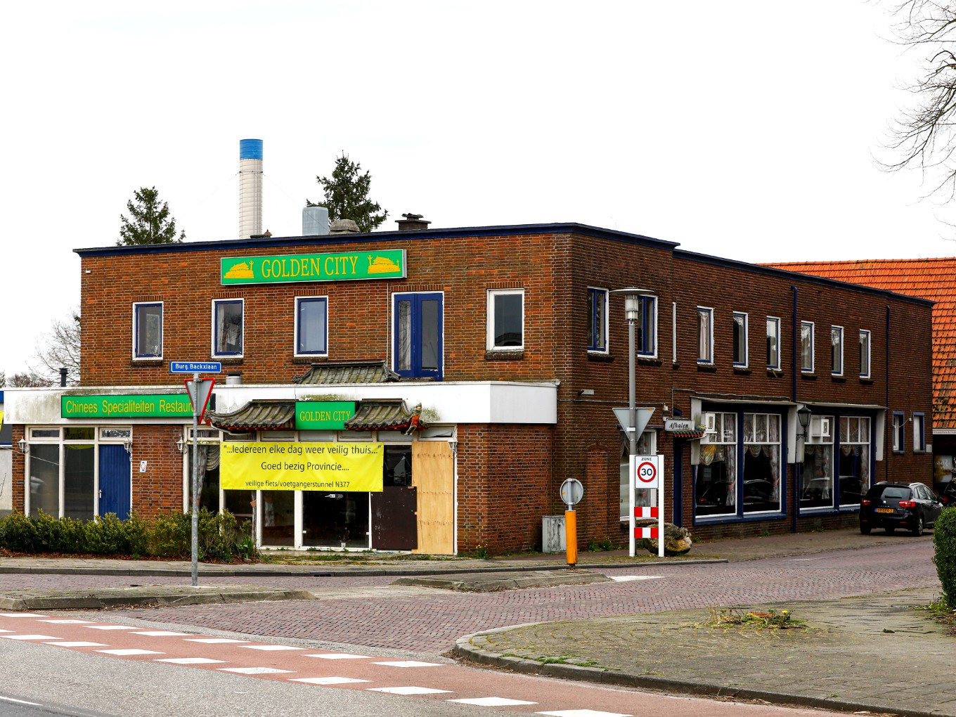 Appartementen in voormalig Chinees restaurant