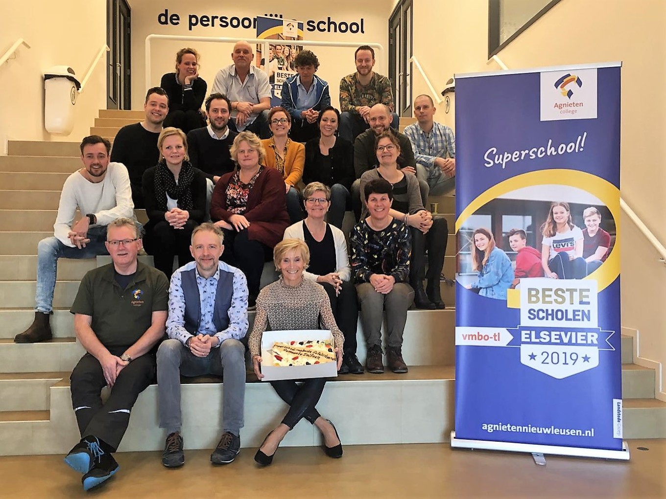 Gemeente Dalfsen feliciteert Superschool Agnieten College Nieuwleusen