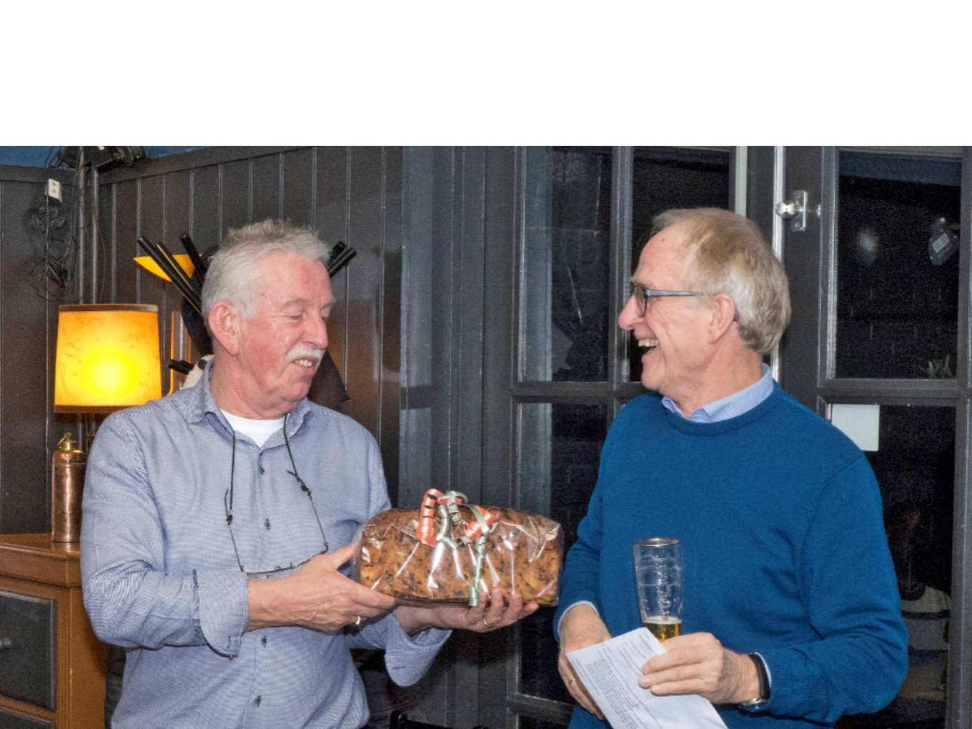 Theo Feijen krijgt Brood van verdienste