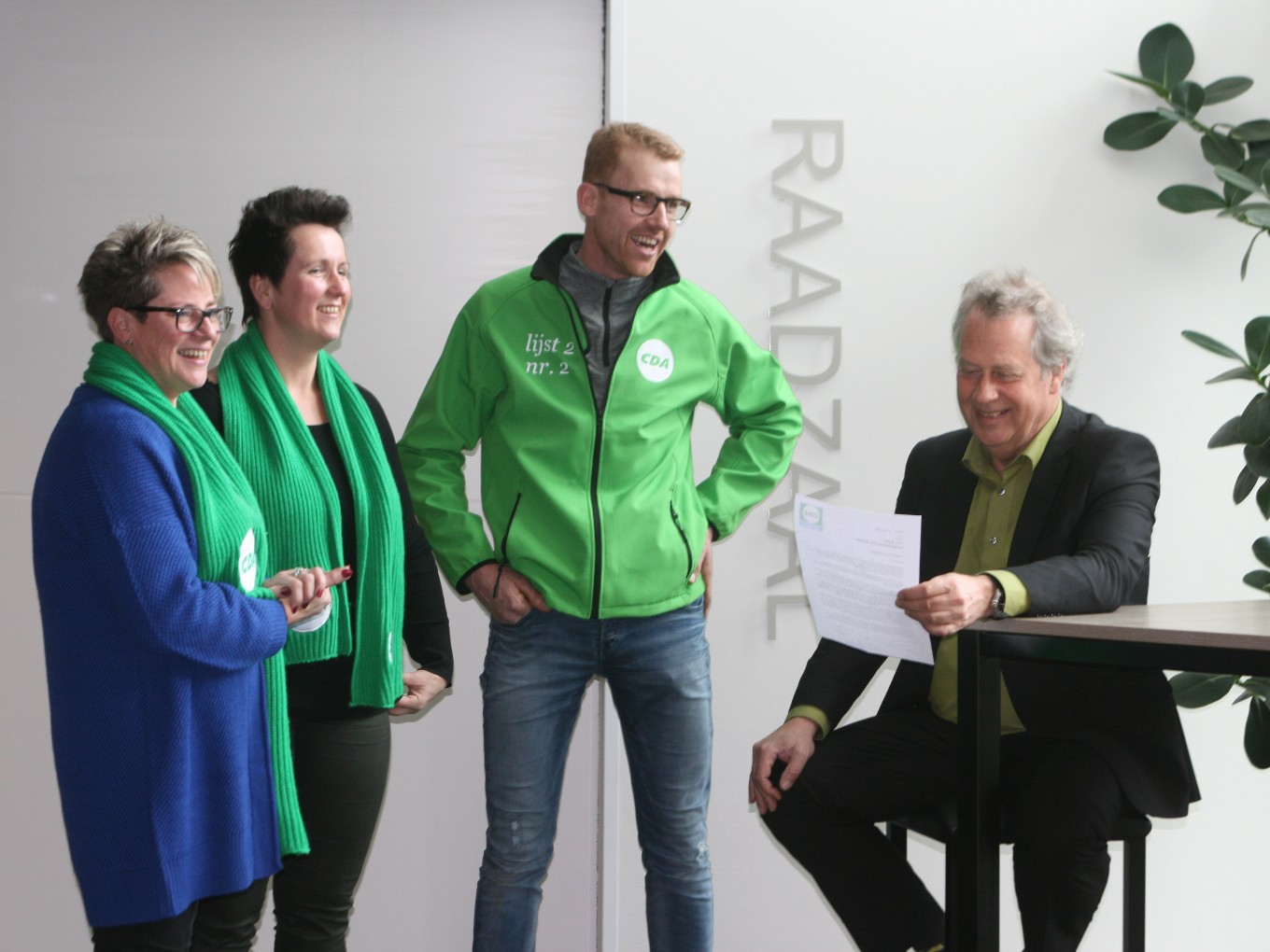 CDA-leden schrijven brief aan burgemeester Han Noten van Dalfsen