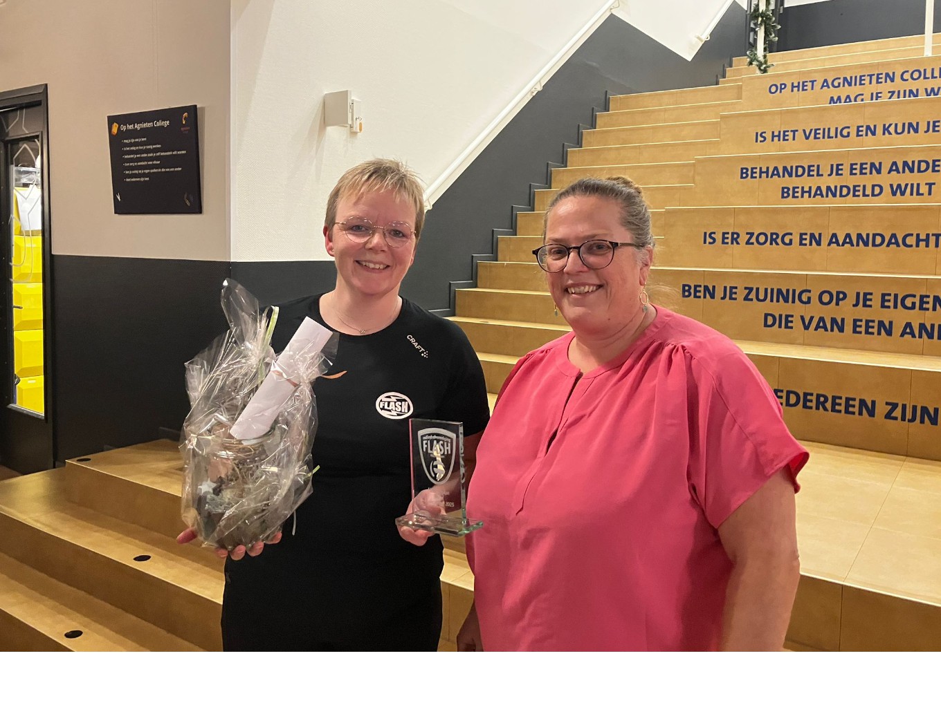 Heidi Popken erelid van Flash Nieuwleusen