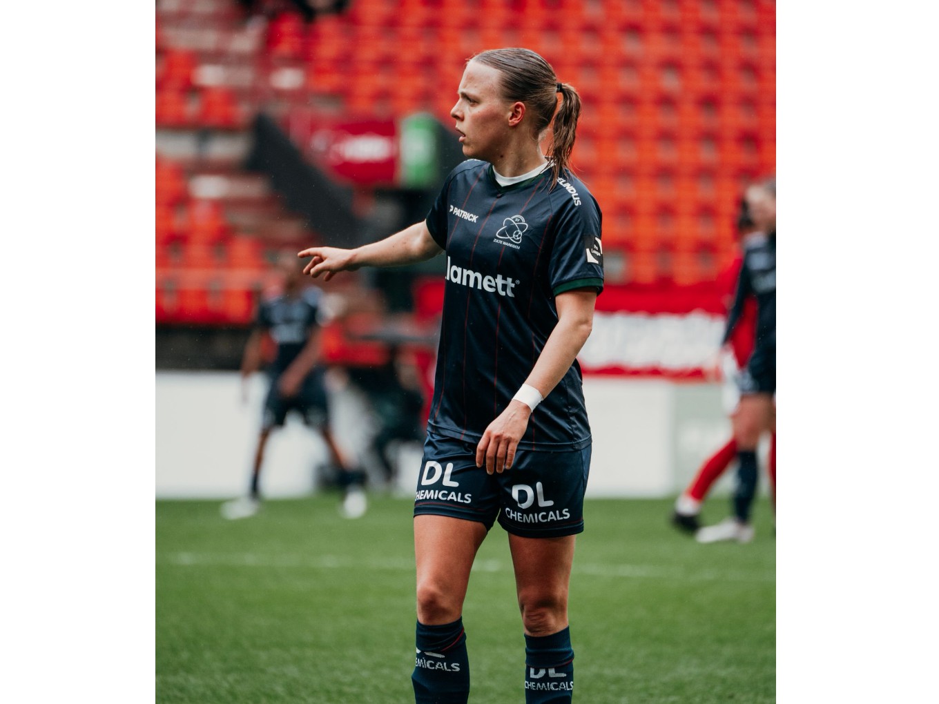 Melanie Gerrits uit Nieuwleusen speelde met Zulte Waregem in Belgische bekerfinale