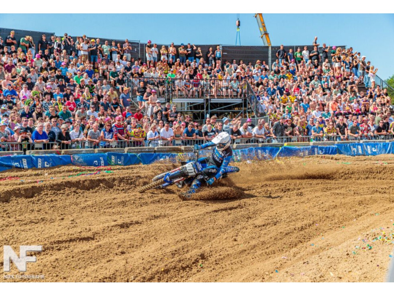 Mirco ten Kate uit Nieuwleusen wint 250cc klasse op Zwarte Cross