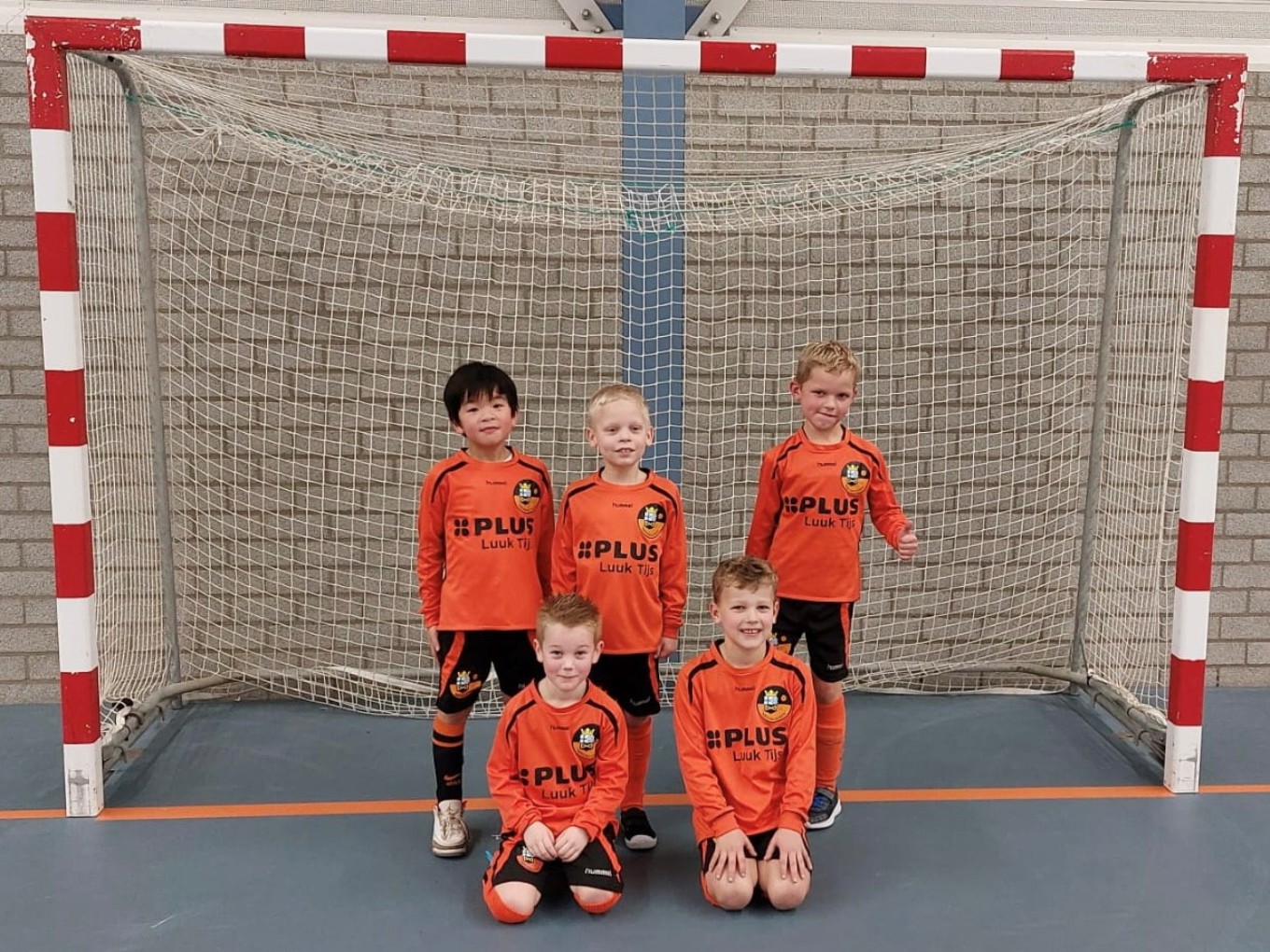 S.V. Nieuwleusen JO7-1 kampioen in de zaal