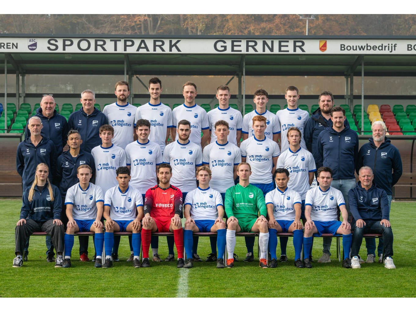het eerste team van ASC'62. Eigen foto ASC'62.