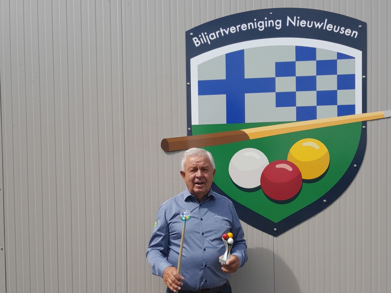 Biljarticoon Roelof Berends laatste clubkampioen BV De Brouwerij