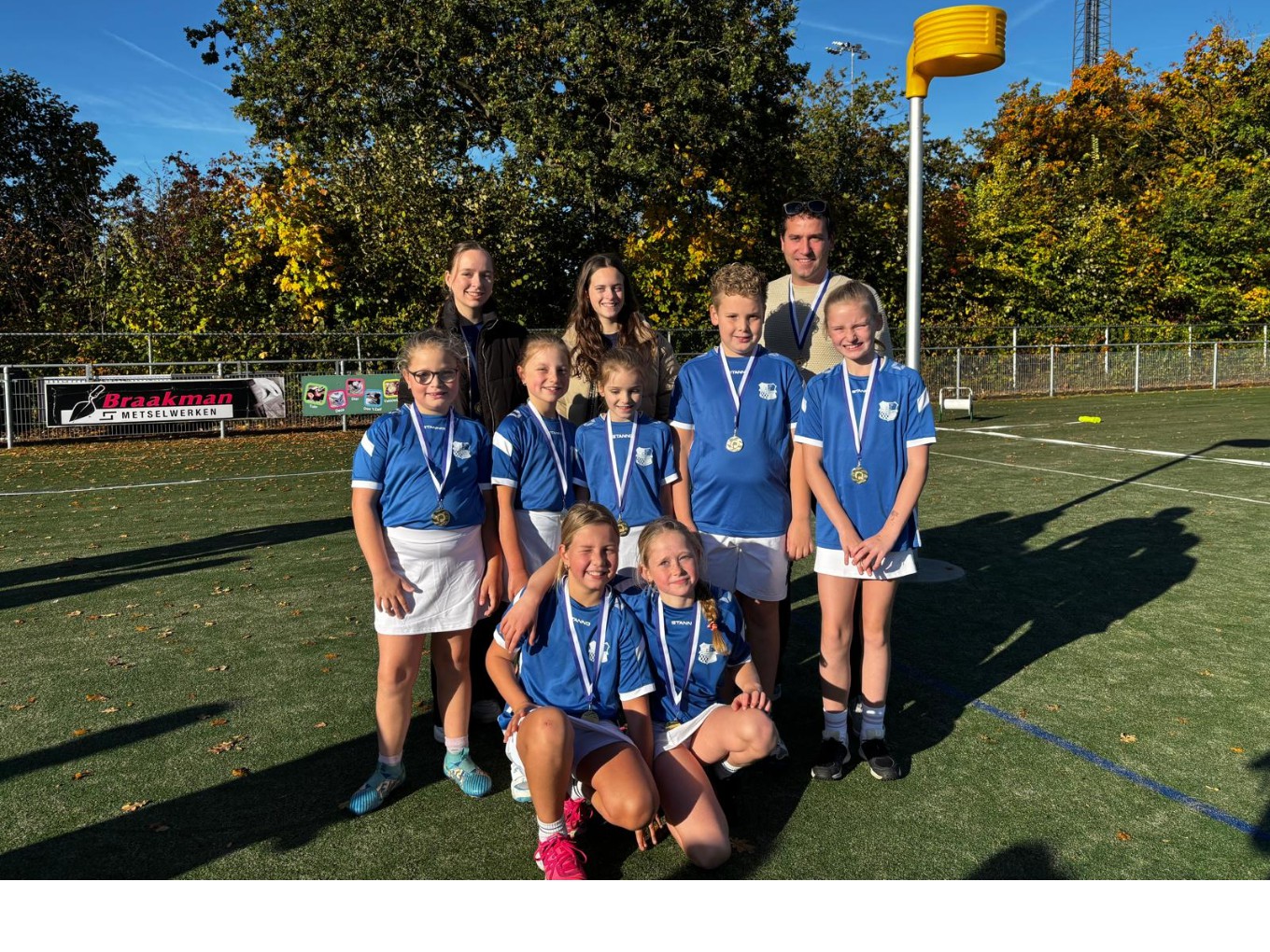 Team d’Ommerdieck J3 herfstkampioen korfbal