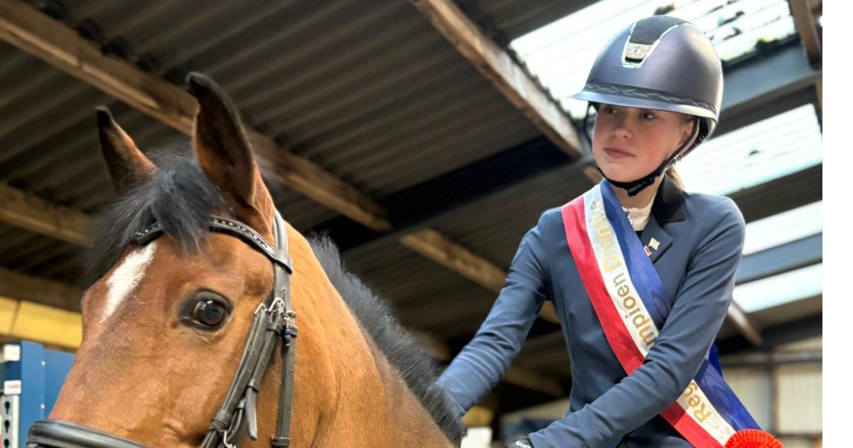 Drie kampioenen uit Nieuwleusen tijdens springwedstrijden