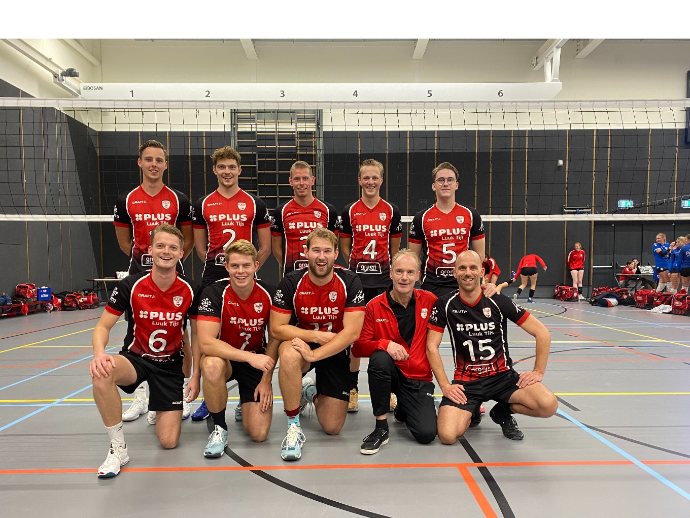 Elfde overwinning voor Flash Nieuwleusen heren 1