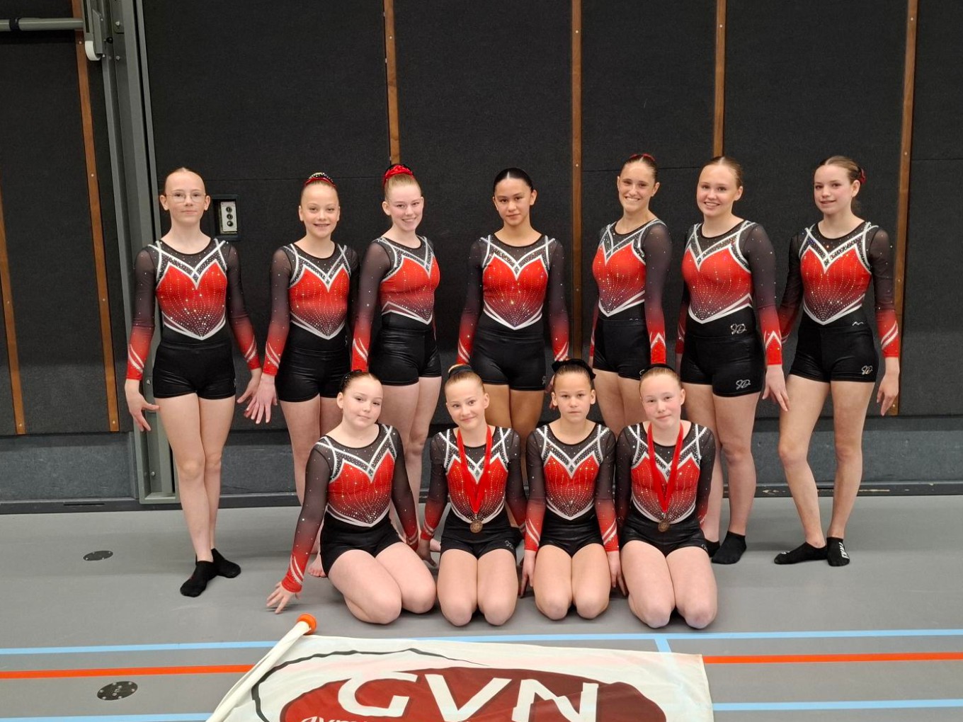 Turnselectie GVN Nieuwleusen boekt succes