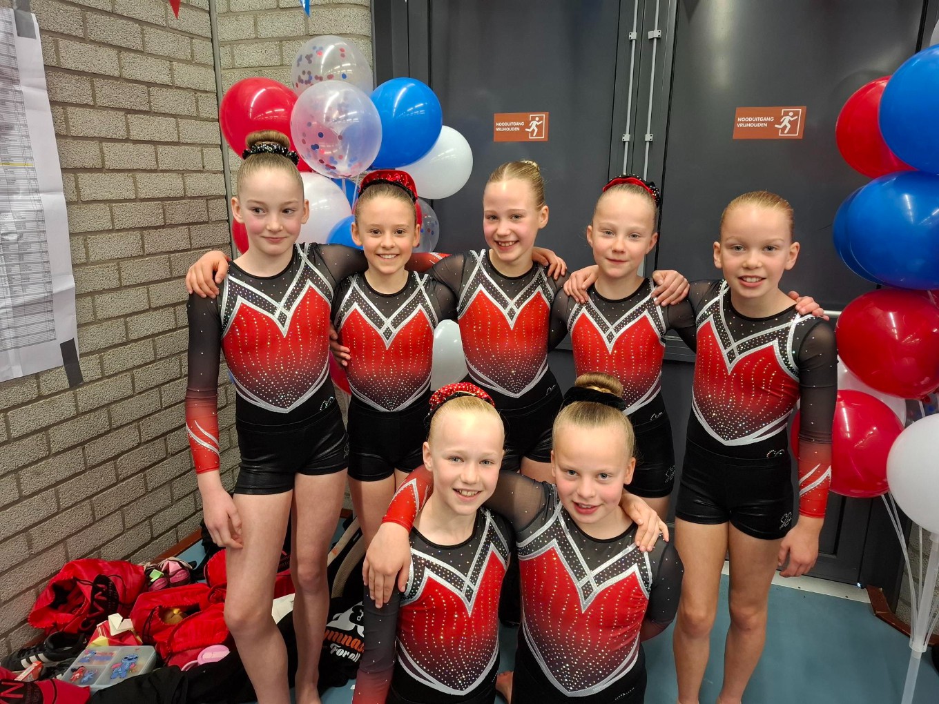 Deel turnselectie GVN Nieuwleusen plaatst zich voor NK