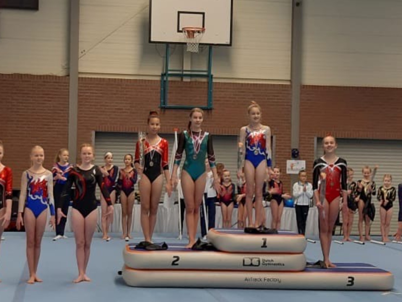 Zilver voor turnster Merel Benne van GVN