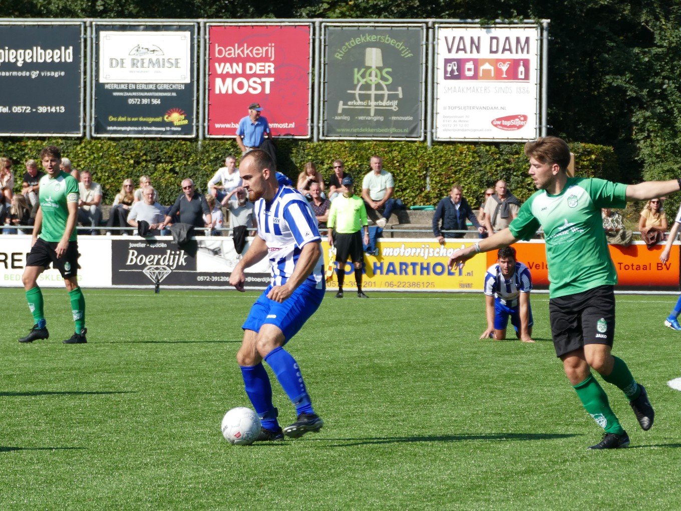 Heino 2 maatje te groot voor USV