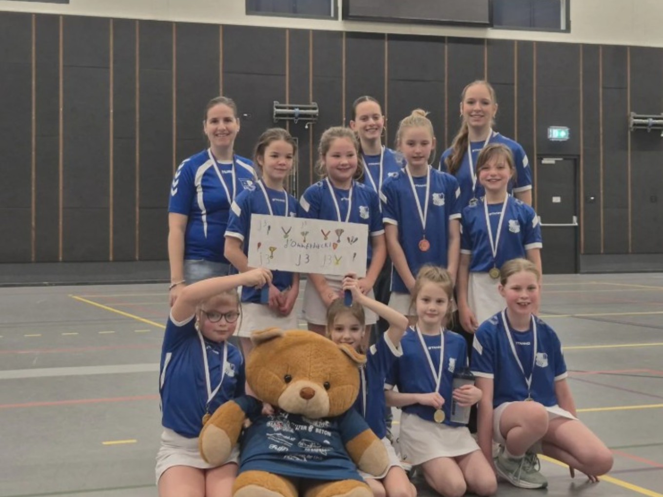 Kampioensteam d’Ommerdieck J3.