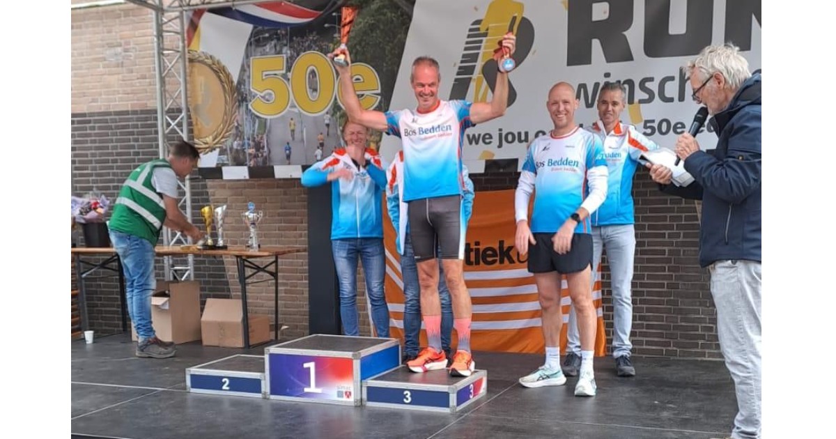 Podiumplaats voor AG’85-lopers bij Run 100 KM in Winschoten