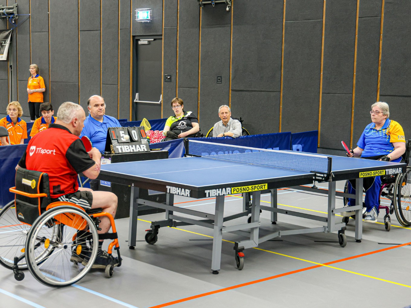 PTTC/TTV Dedemsvaart organiseert NK Para Tafeltennis