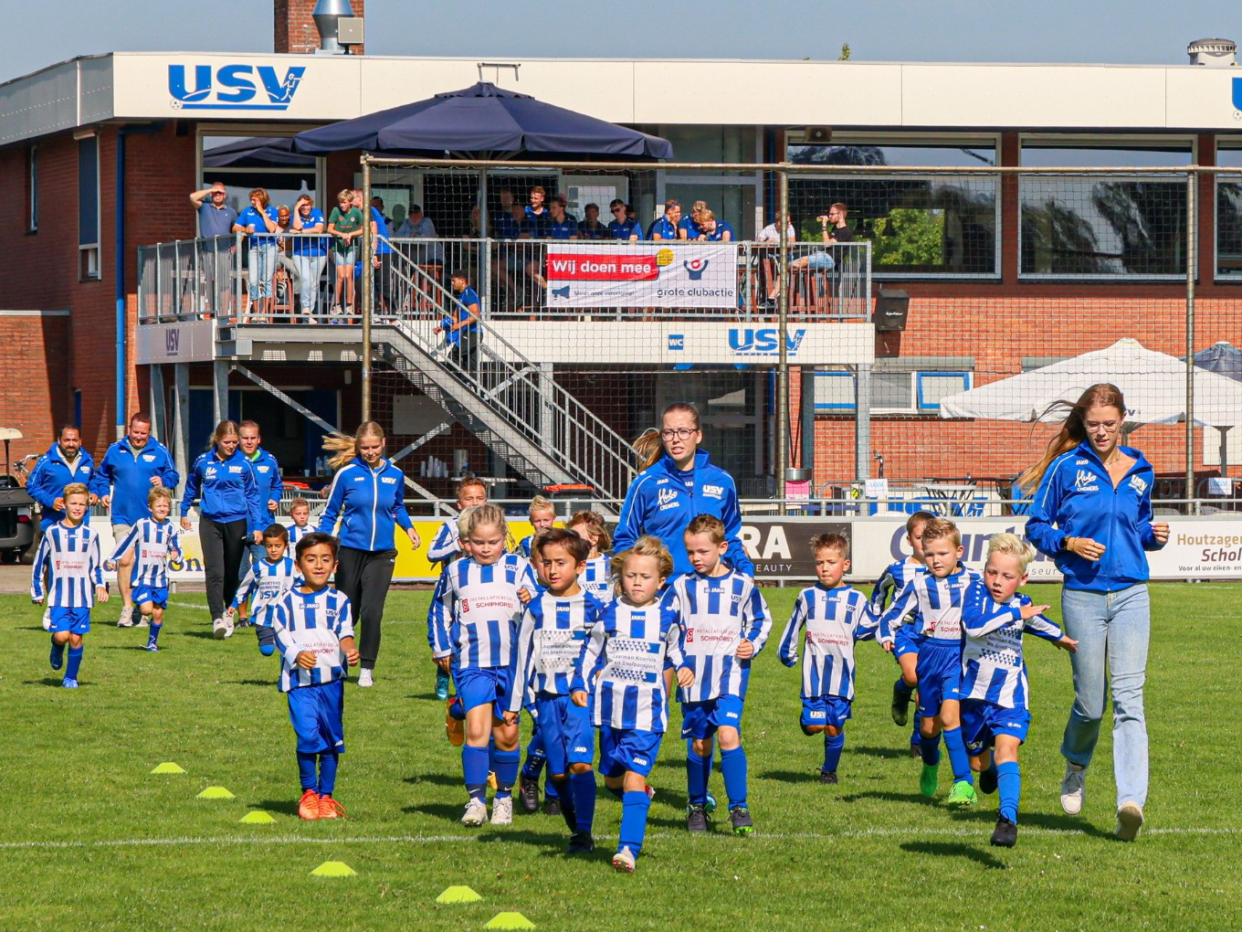 USV-jeugd uit Nieuwleusen stelt zich voor