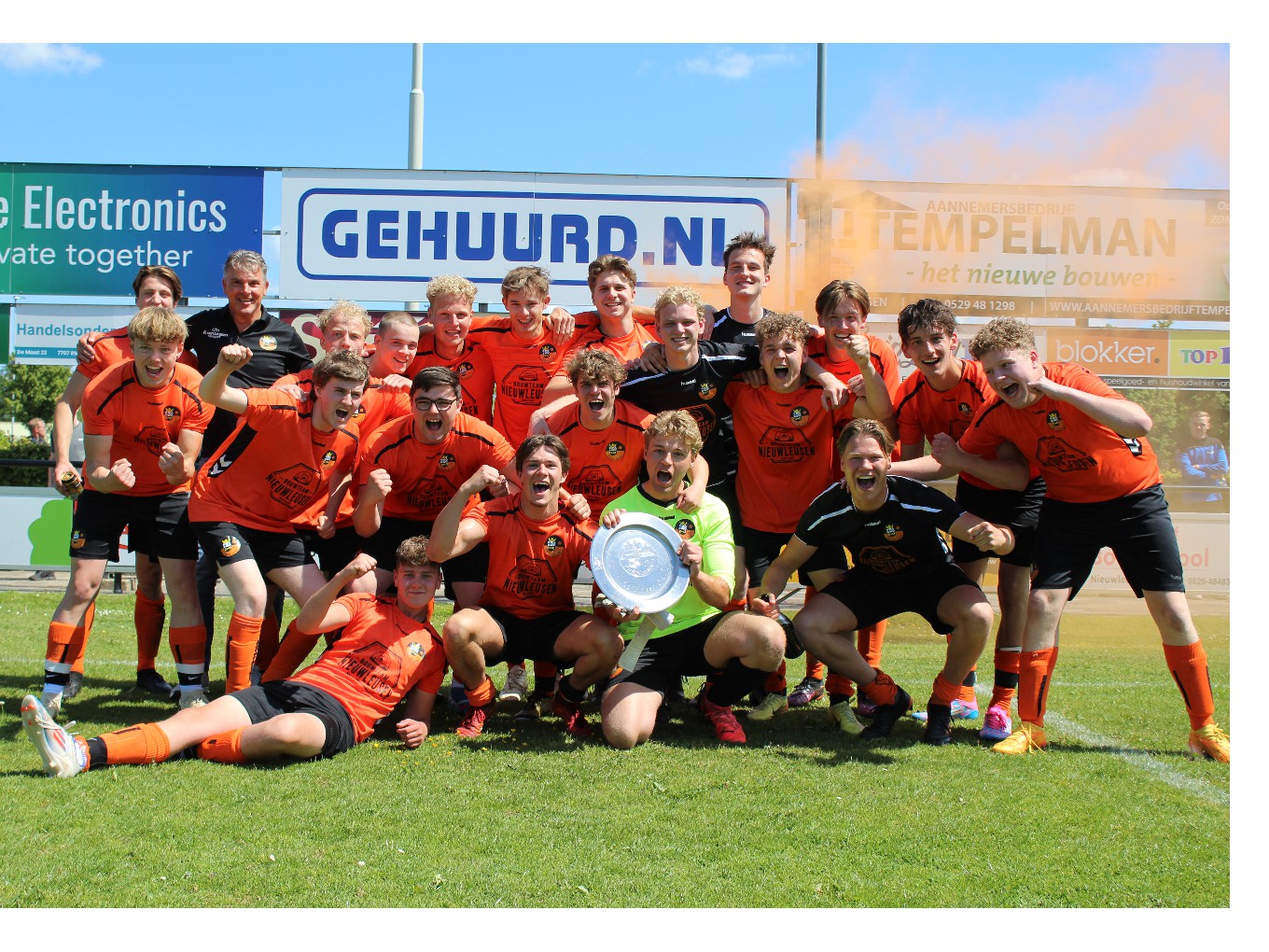Team S.V. Nieuwleusen 10 kampioen