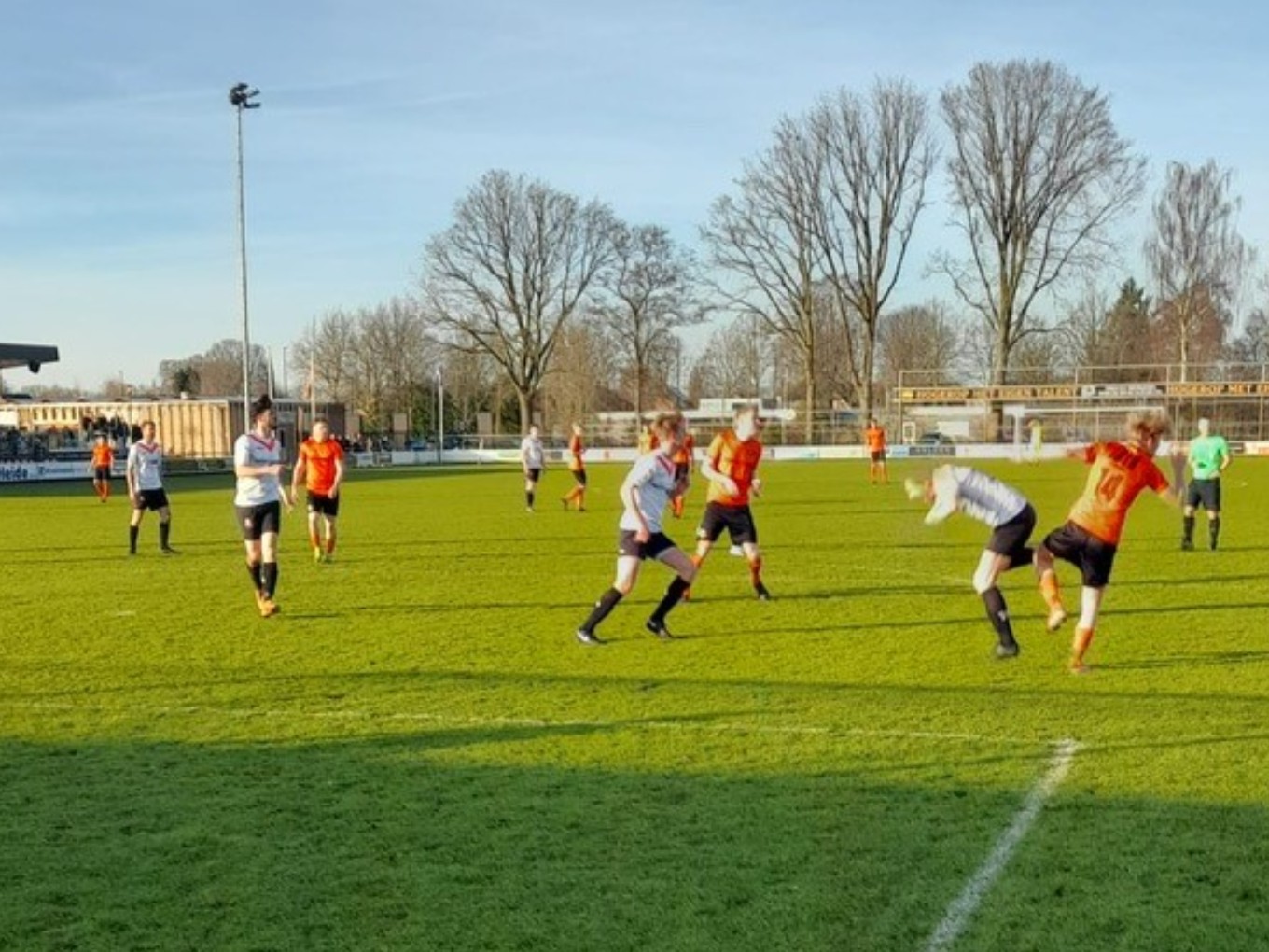 S.V. Nieuwleusen pakt drie punten in prachtige wedstrijd