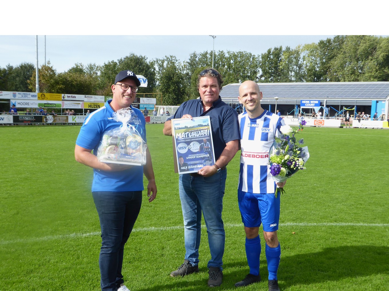 Sander Schaeffer speelt 250 wedstrijden voor USV 1