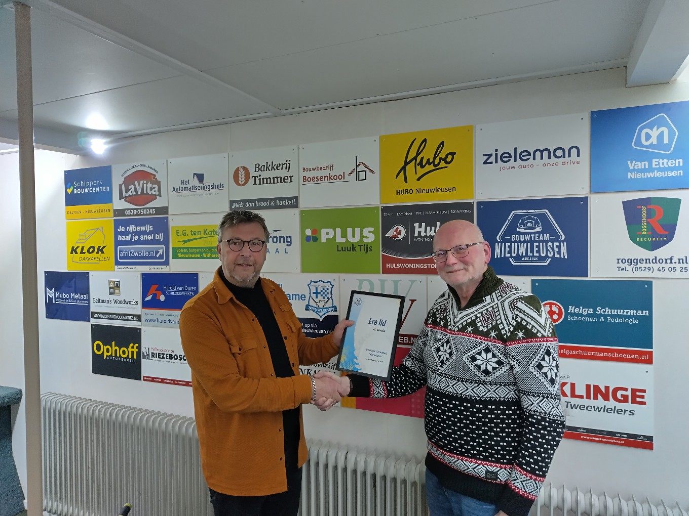 Schietsportvereniging huldigt jubilaris en clubkampioenen