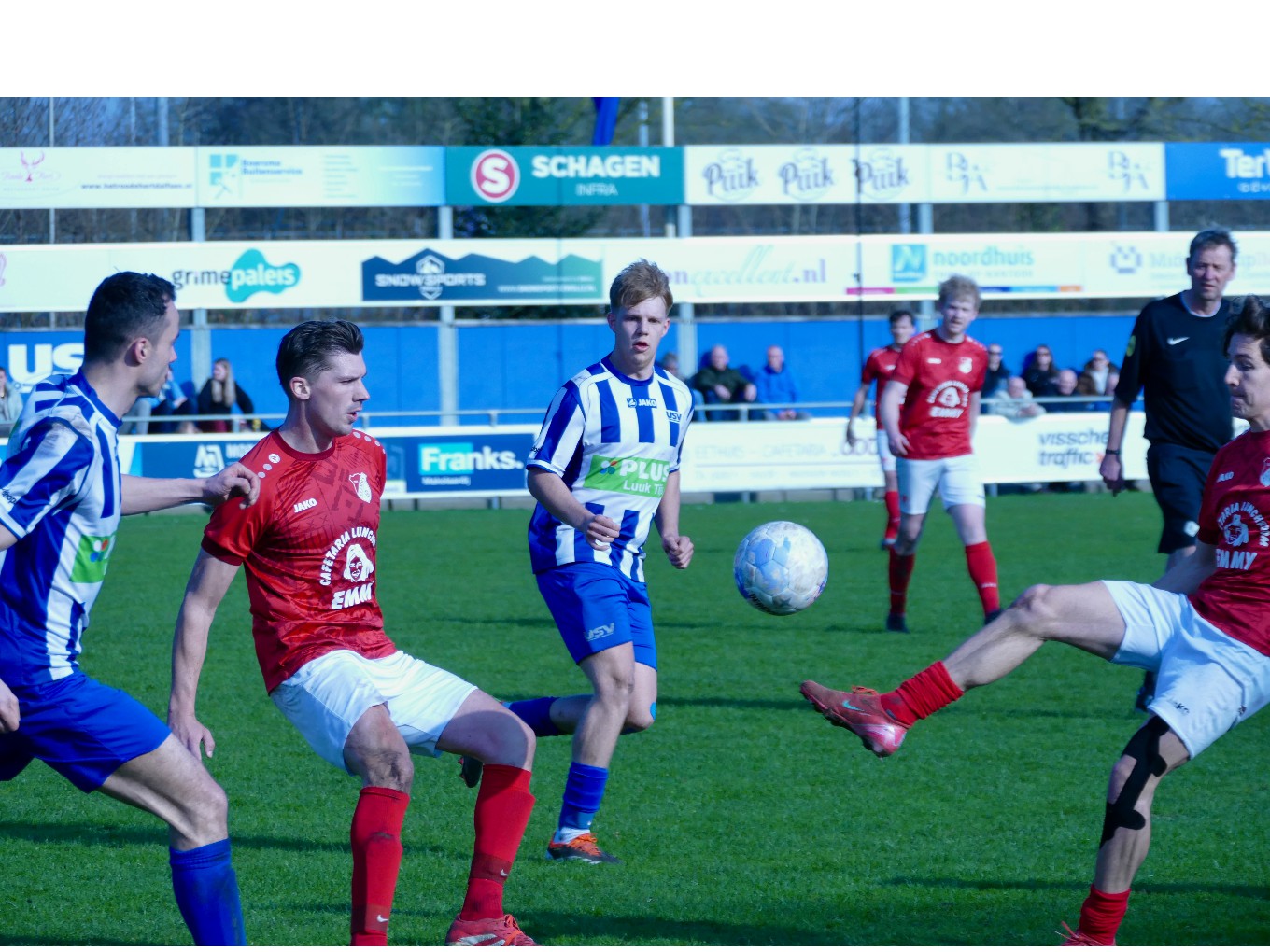 Strijdlust en veerkracht leveren USV niets op tegen effectief EMMS