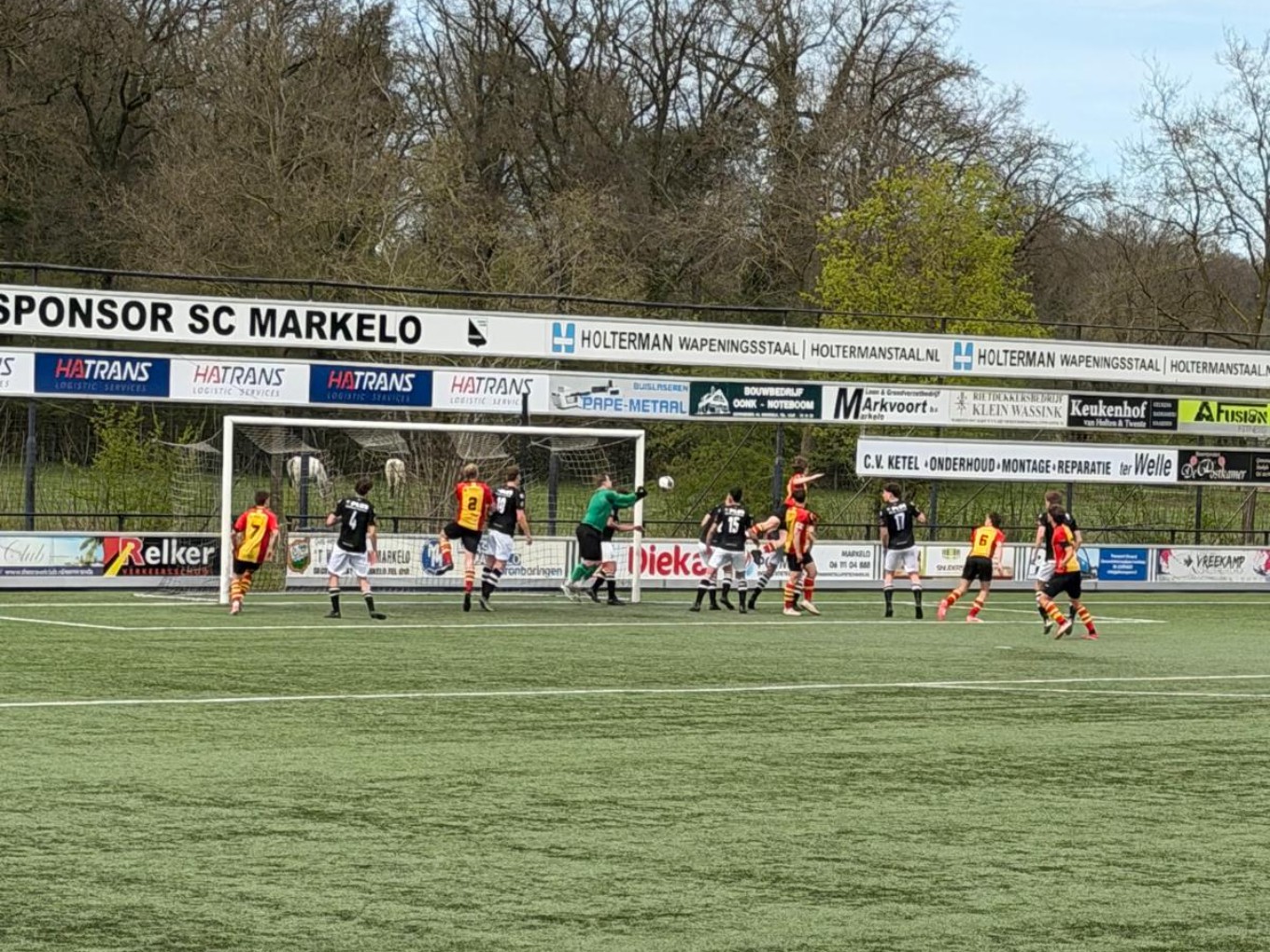 SV Dalfsen verliest van SC Markelo en is nu rode lantaarndrager