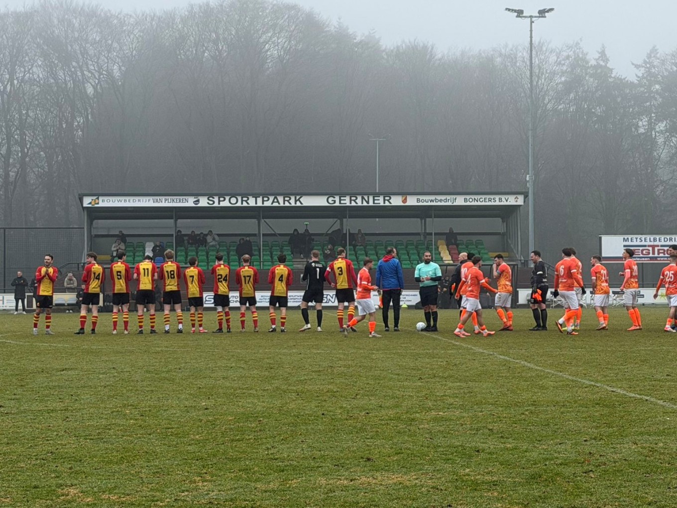 wedstrijd SV Dalfsen – WKE’16 uit Emmen. Eigen foto SV Dalfsen.
