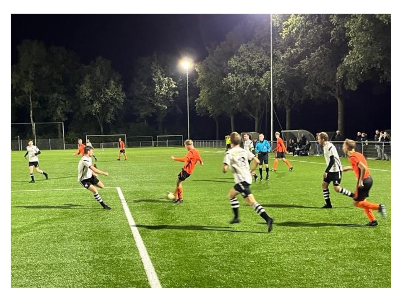 Moeizame overwinning voor S.V. Nieuwleusen