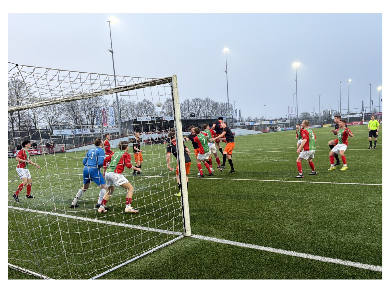 S.V. Nieuwleusen krijgt te weinig in Haaksbergen