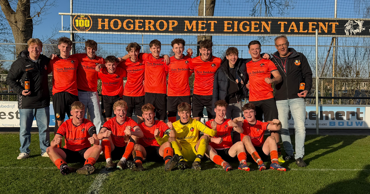 Team S.V. Nieuwleusen JO19-1 kampioen