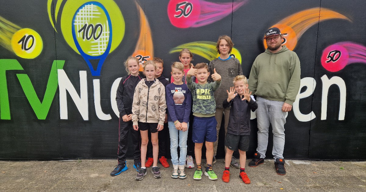 Tennisvereniging Nieuwleusen houdt sportief en creatief weekend