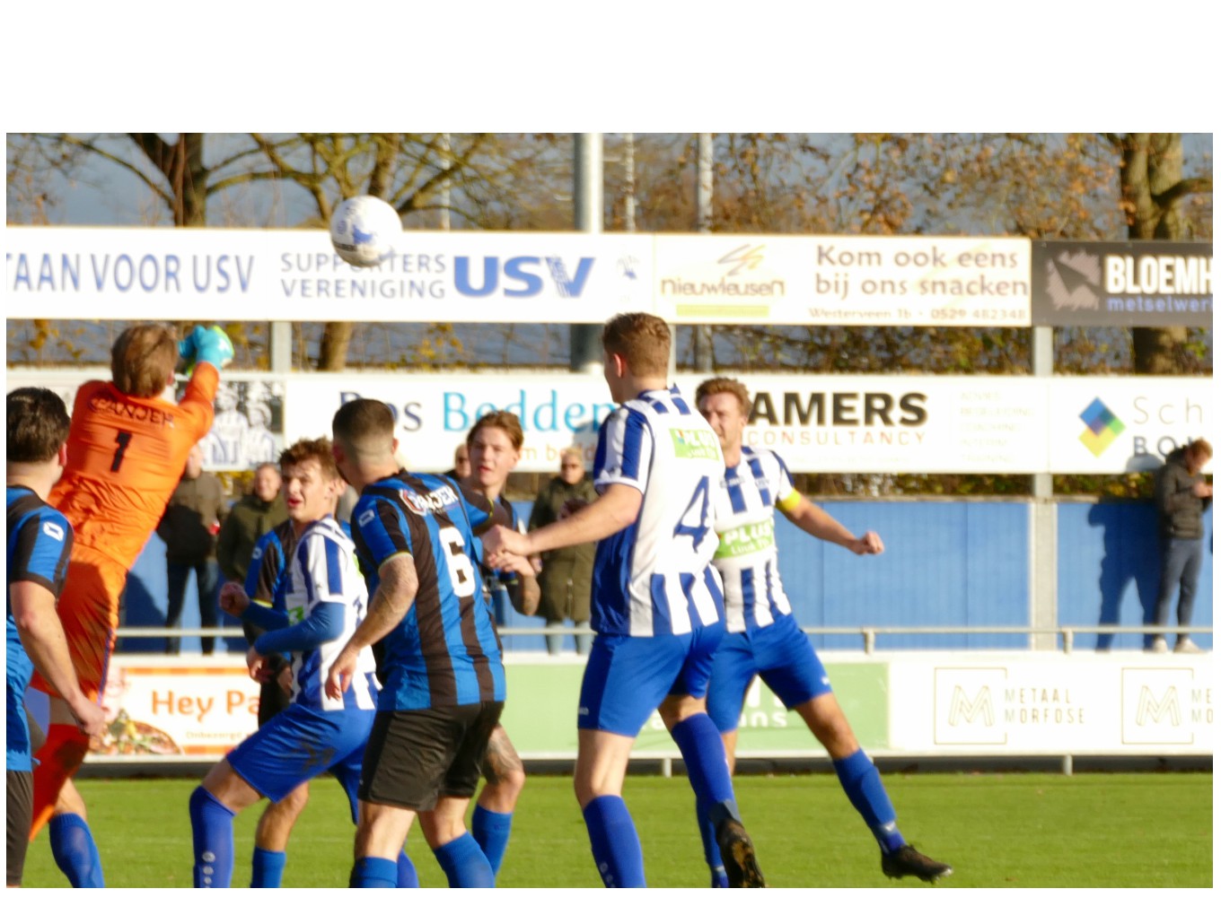 USV Nieuwleusen blijft laatste na verlies van HOVC