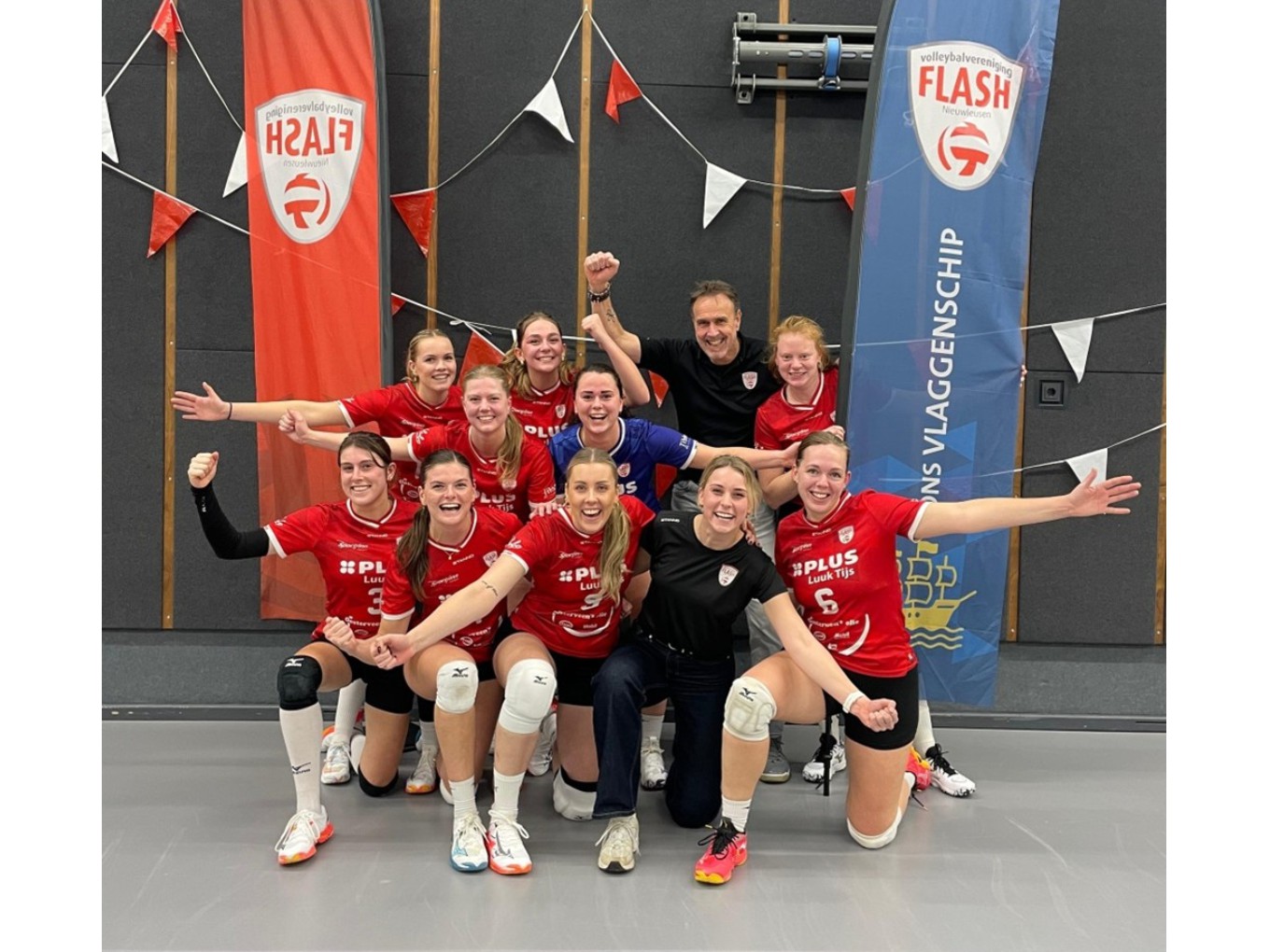 Winst voor Flash Nieuwleusen dames 1