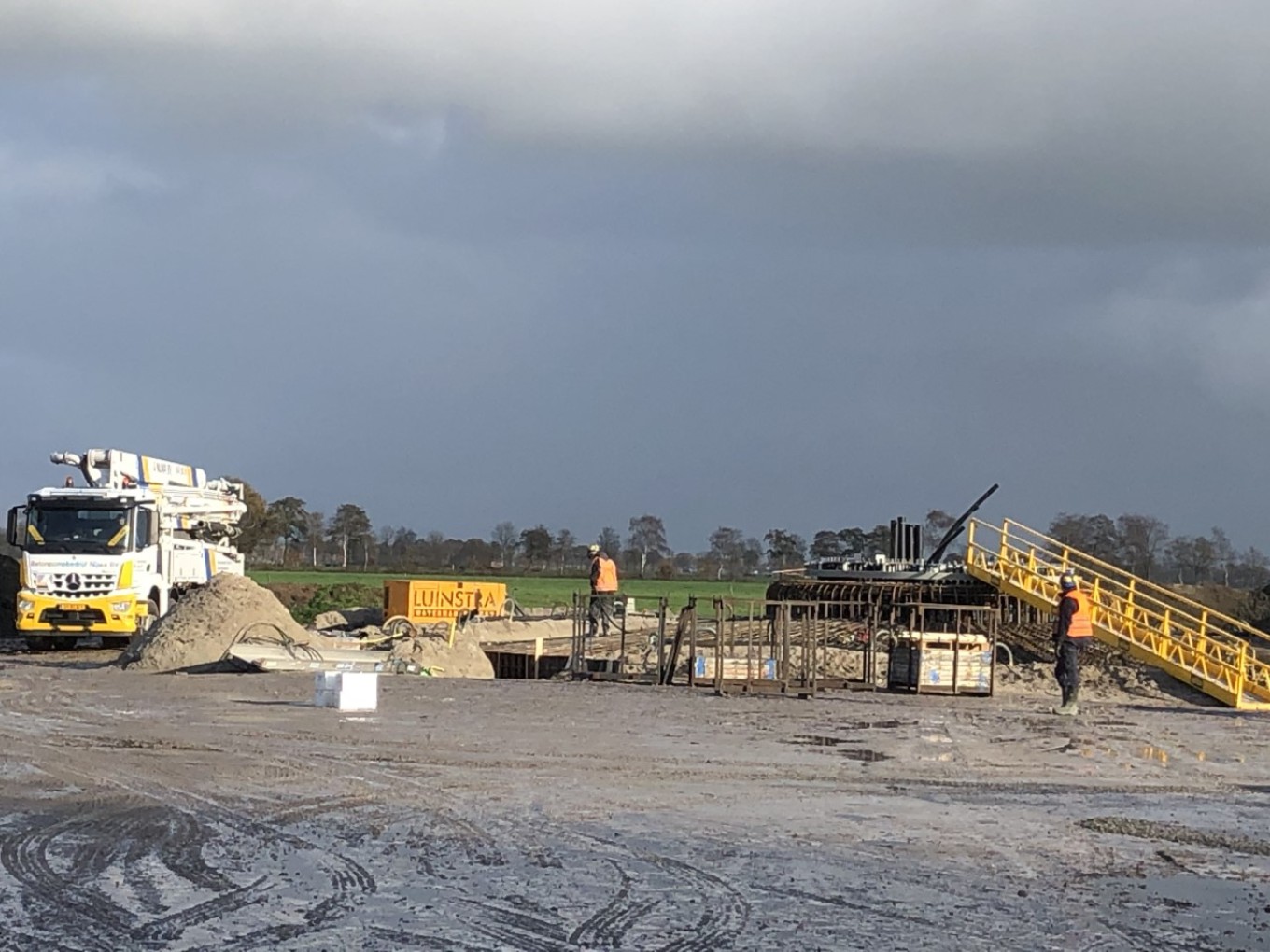 Update van bouw windmolens Veur de Wind in Nieuwleusen