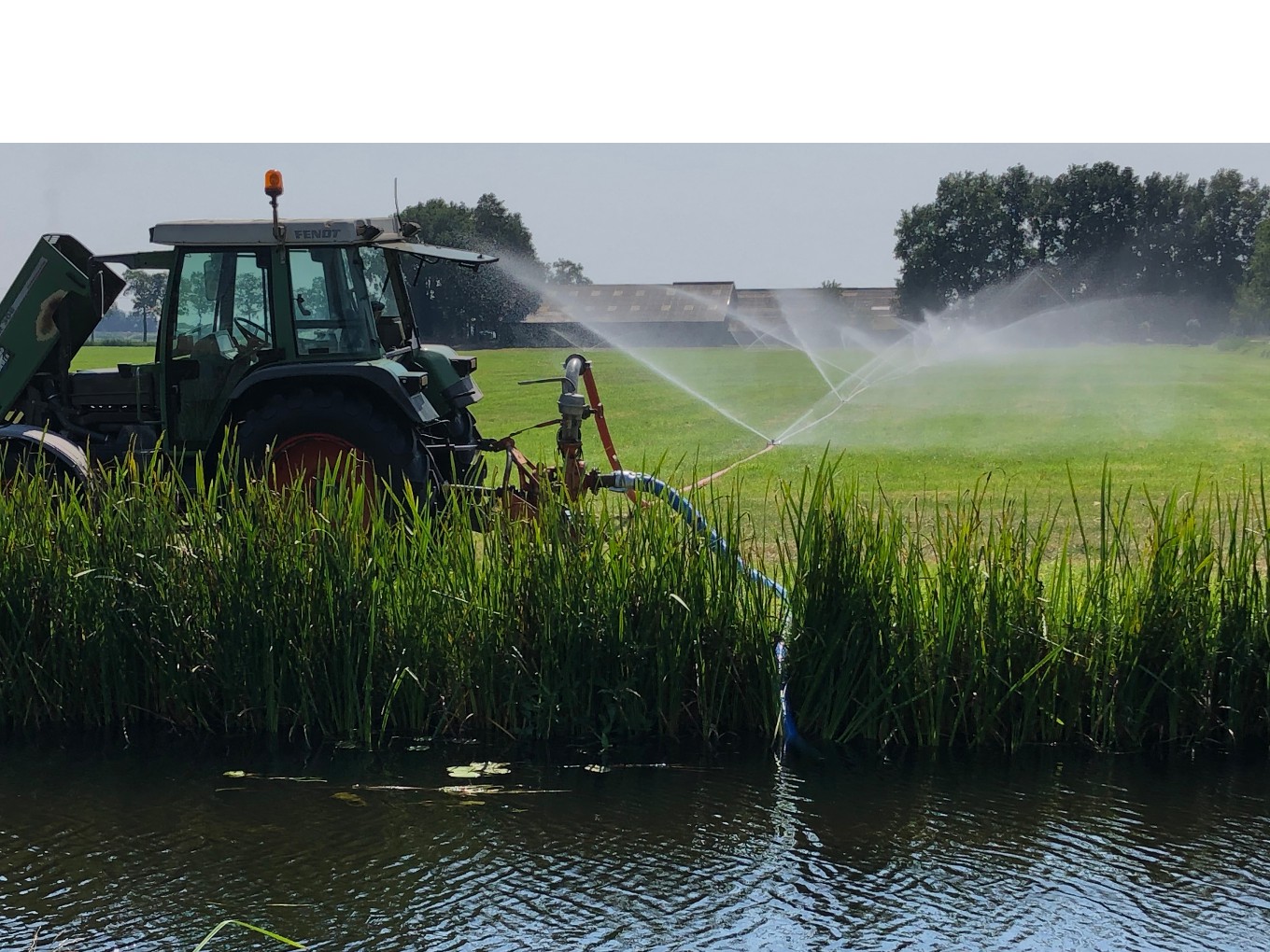 Beregenen met slootwater wordt eenvoudiger