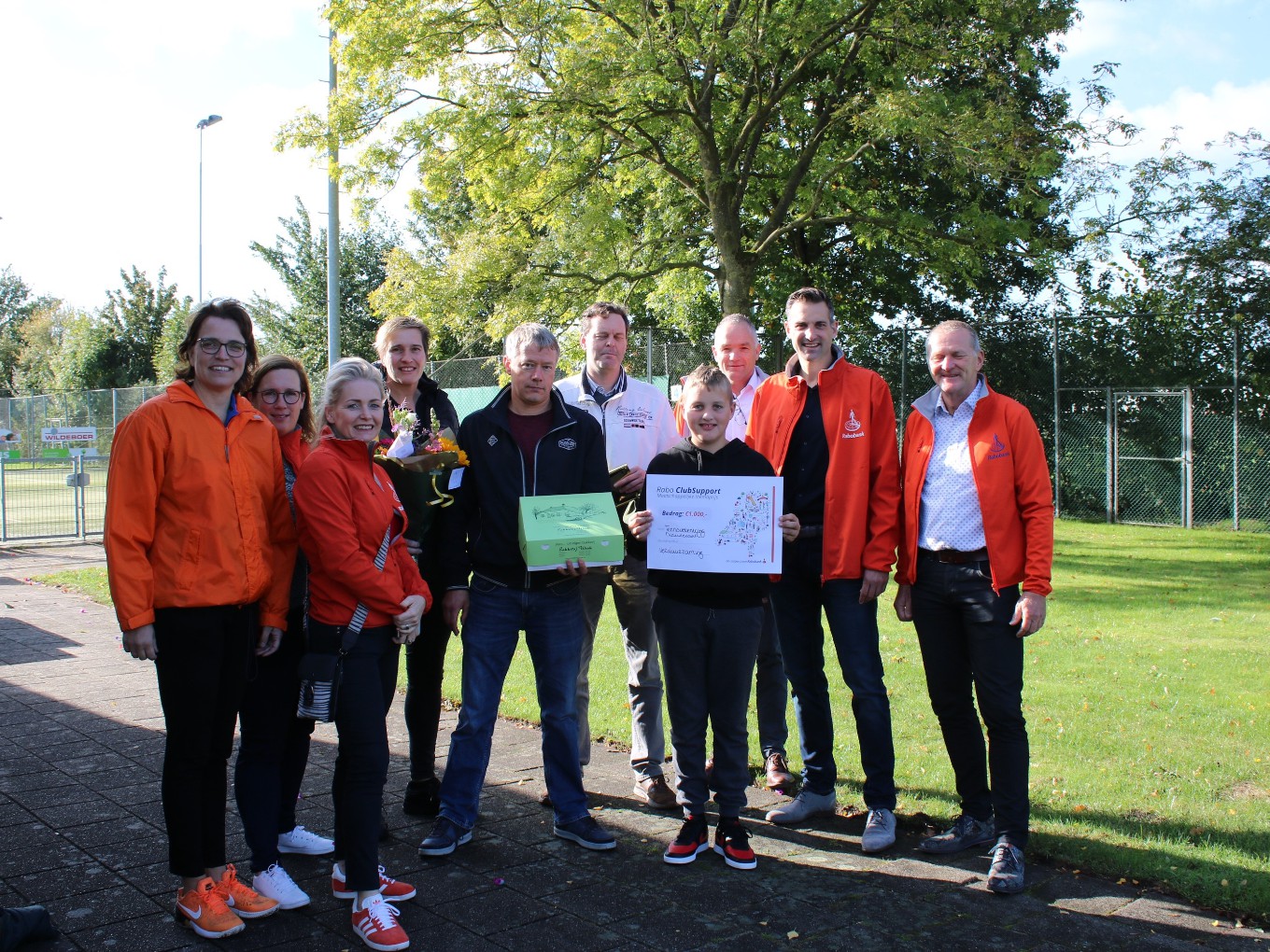 Tennisvereniging Nieuwleusen blij verrast