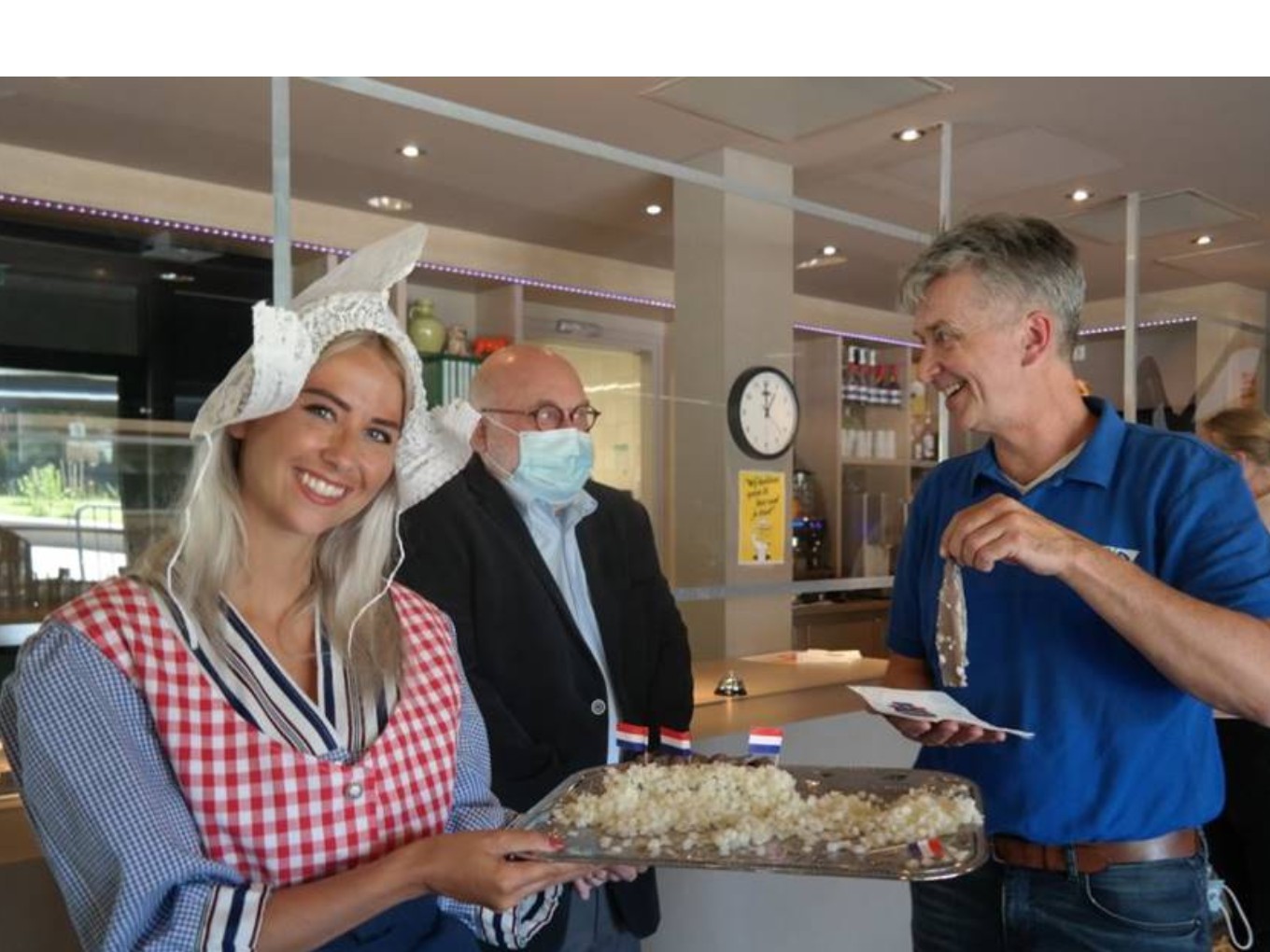 Hollandse Nieuwe voor vaccinatiemedewerkers Dalfsen