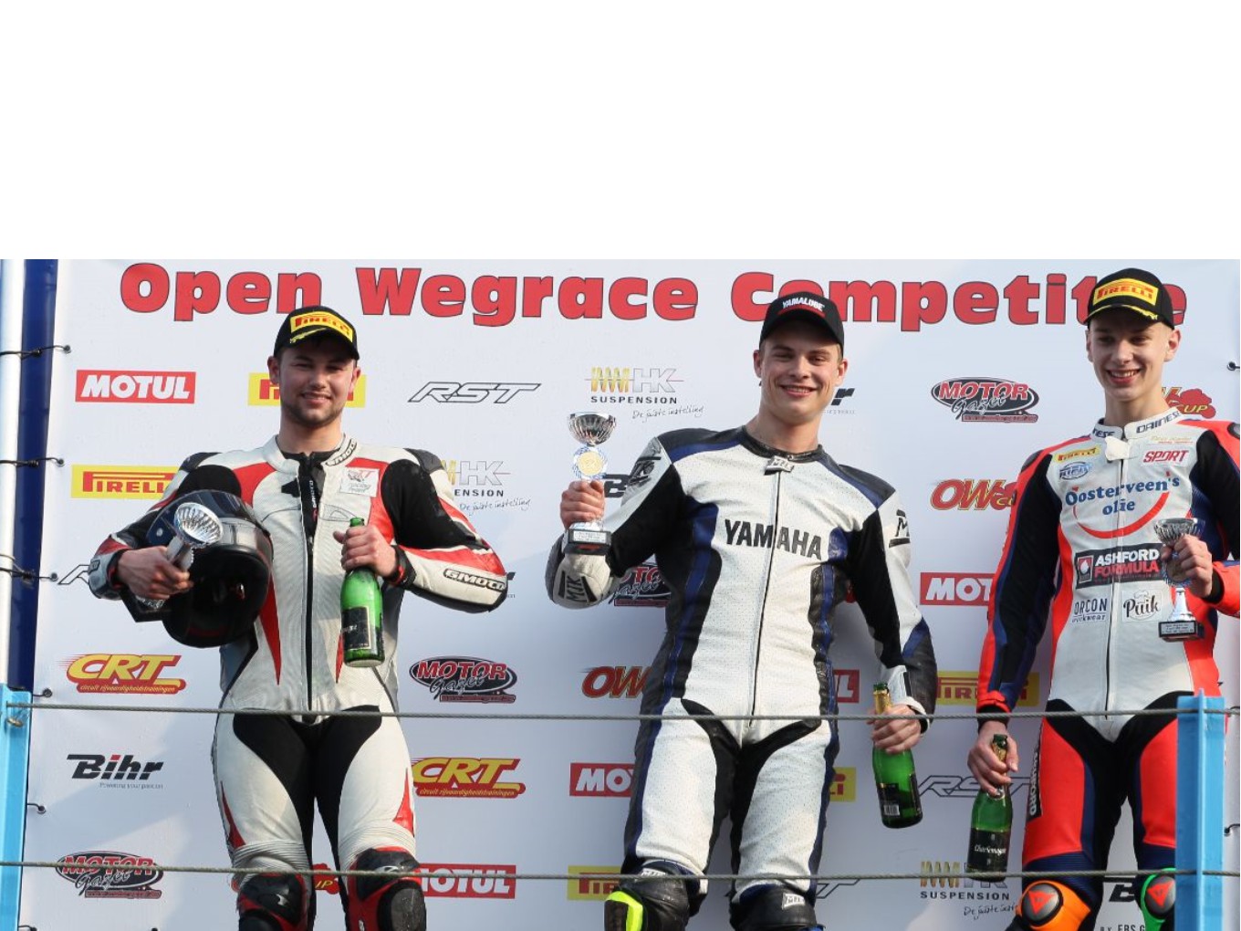Podiumplaats voor Jeroen Hilster in eerste race