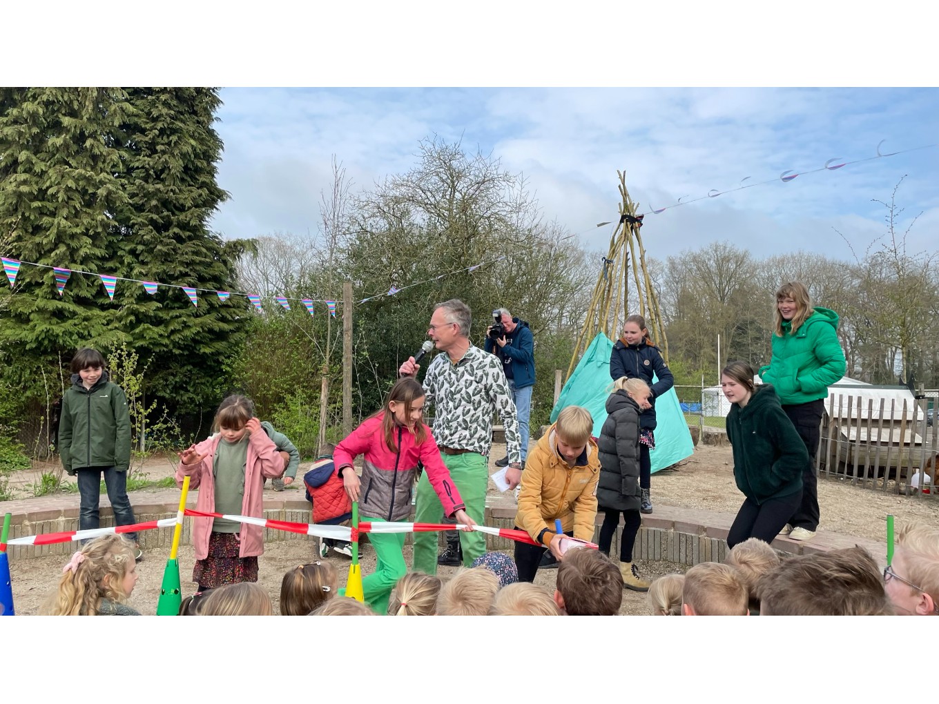 Groen schoolplein voor St. Cyriacusschool in Hoonhorst