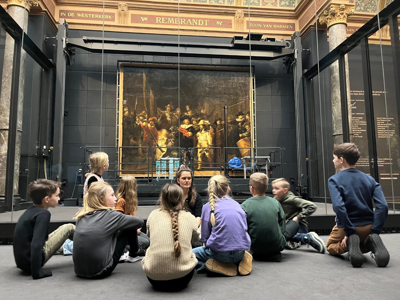 Planthof uit Nieuwleusen bezoekt Rijksmuseum Amsterdam