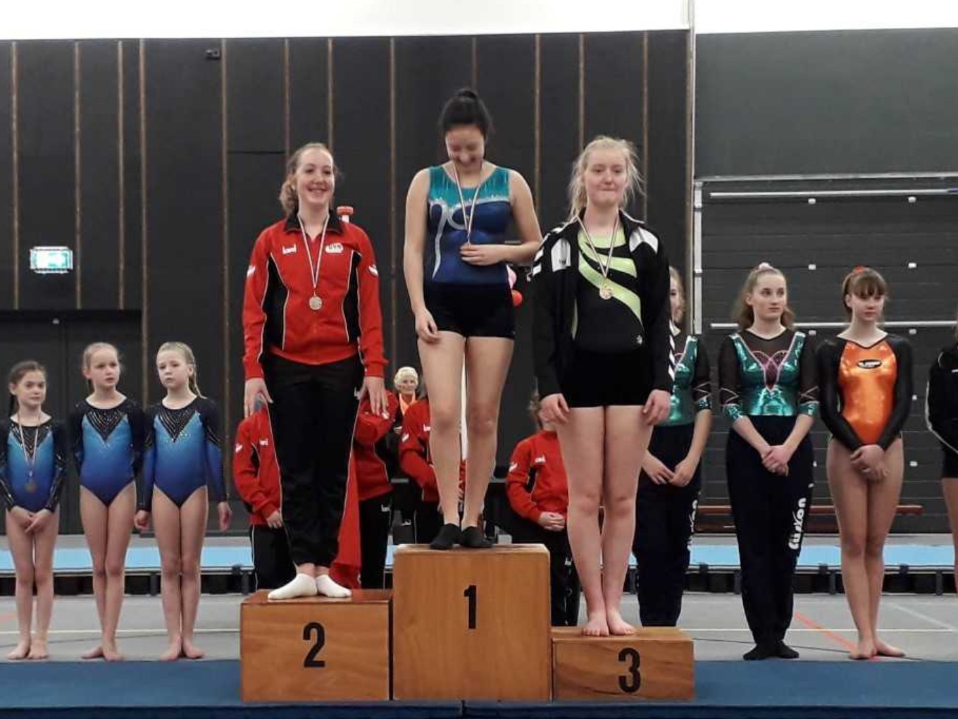 Zilver voor turnster Esmé Strijker van GVN Nieuwleusen