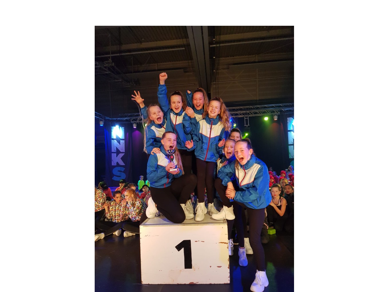 Eerste plaats en promotie voor teams GVN DanceDance Nieuwleusen
