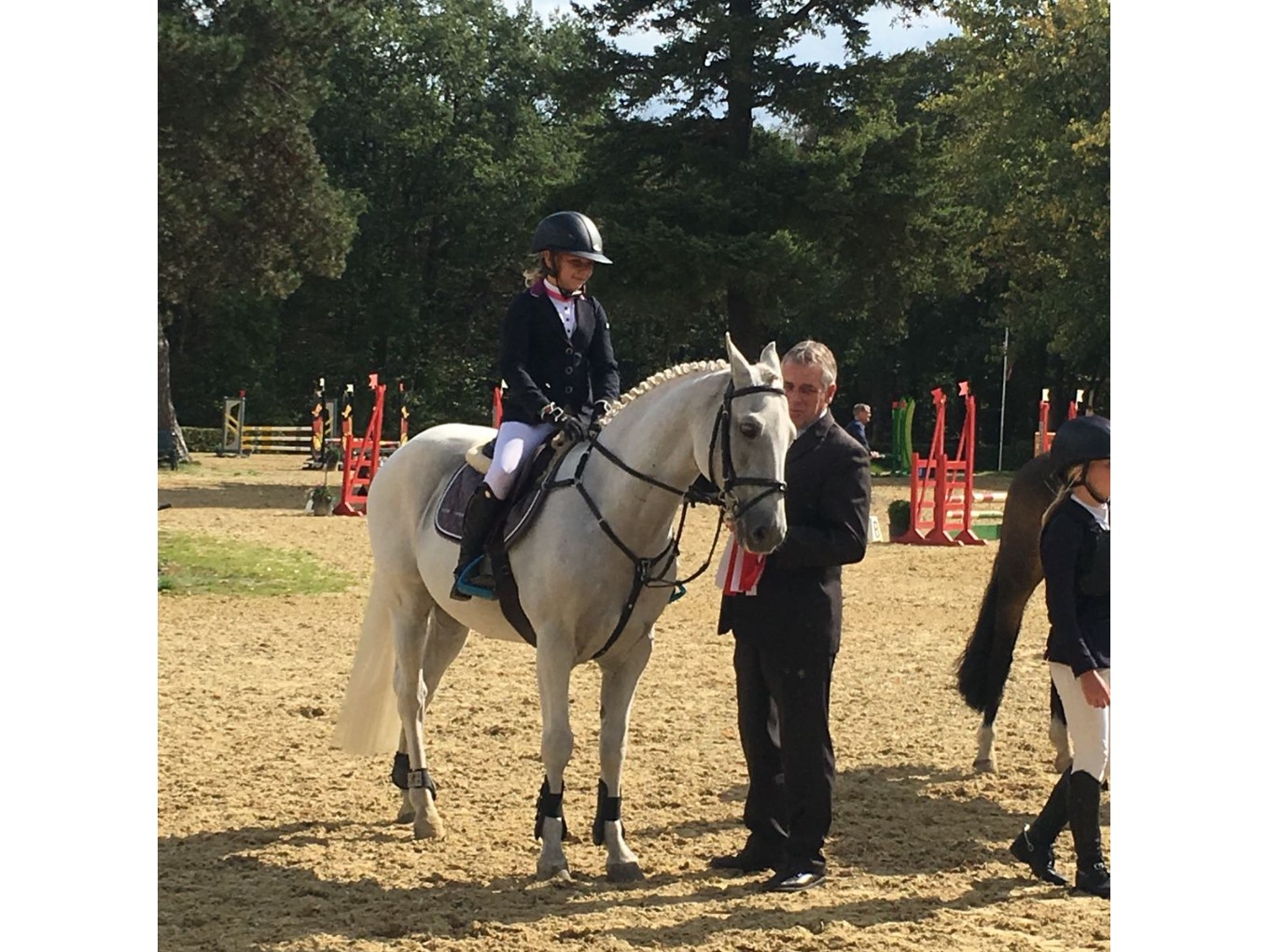 Nina Houtzager twee keer eerste met pony Finn