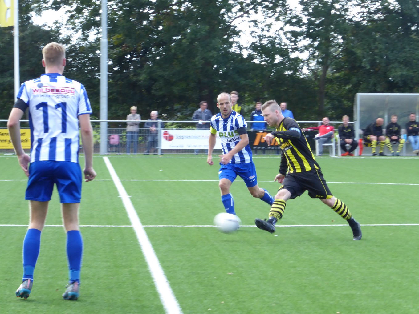 USV Nieuwleusen na rust onherkenbaar bij THOR