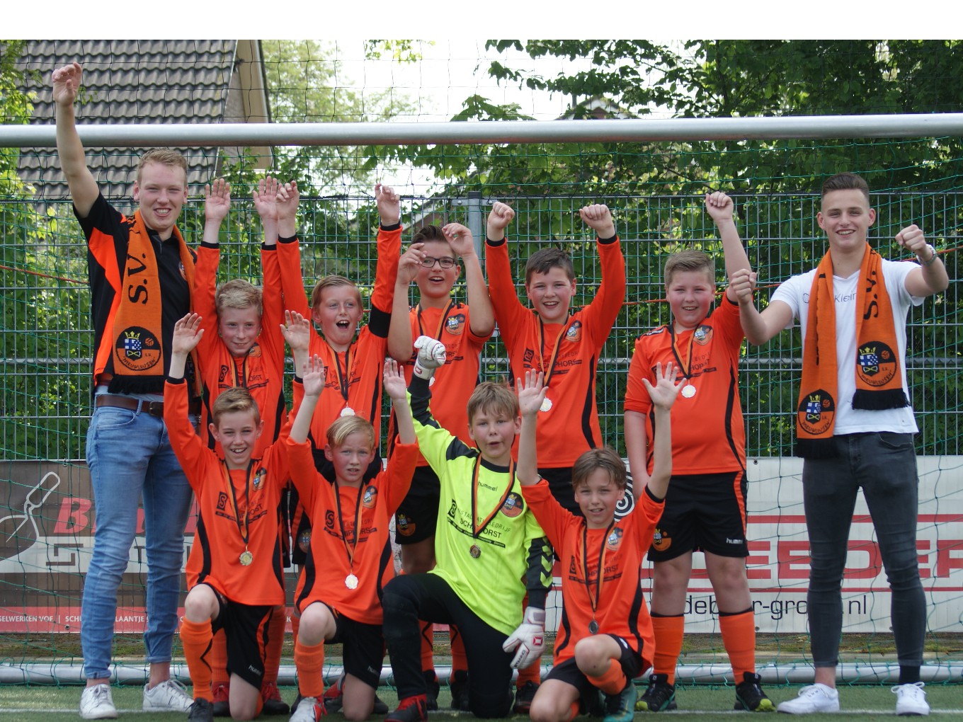 S.V. Nieuwleusen JO 12-1 kampioen